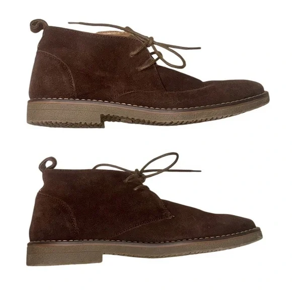 G.H. BASS & Co Pearce brown suede chukka boots men’s shoes size 9.5 D - Picture 6 of 15